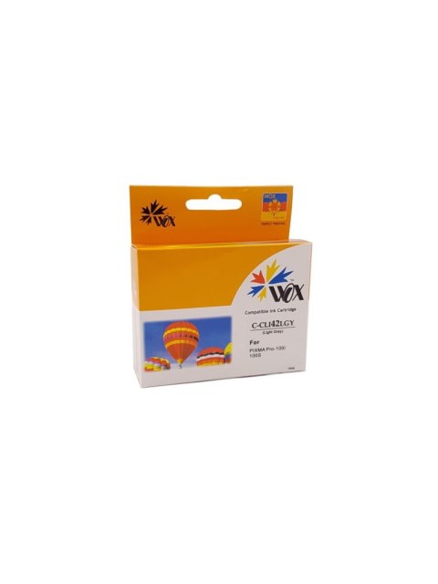 Tusz Wox Gray Canon CLI42GY zamiennik CLI-42GY 6390B001 Tusz Wox Gray Canon CLI42GY zamiennik CLI-42GY 6390B001