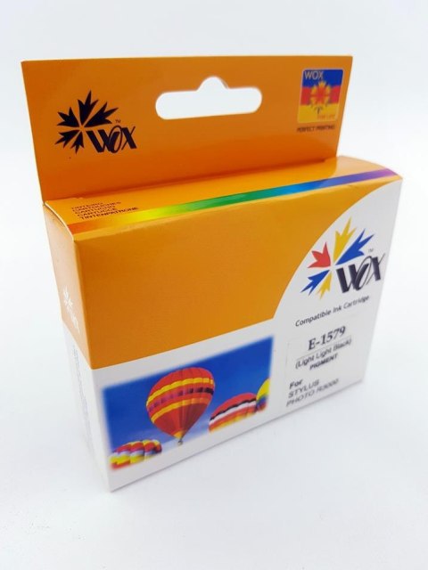 Tusz Wox Light Light Black EPSON T1579 zamiennik C13T15794010 Tusz Wox Light Light Black EPSON T1579 zamiennik C13T15794010