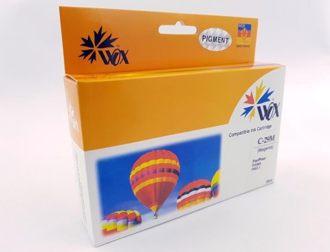Tusz Wox Magenta CANON PGI 29M zamiennik PGI-29M Tusz Wox Magenta CANON PGI 29M zamiennik PGI-29M