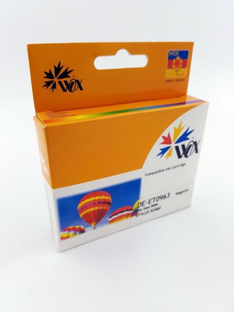 Tusz Wox Magenta EPSON T0963 zamiennik C13T09634010 Tusz Wox Magenta EPSON T0963 zamiennik C13T09634010