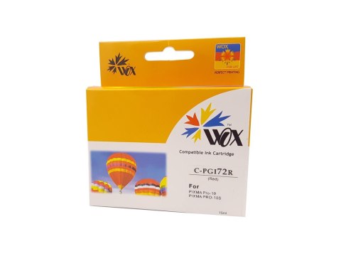 Tusz Wox Red Canon PGI72R zamiennik 6410B001 PGI-72R Tusz Wox Red Canon PGI72R zamiennik 6410B001 PGI-72R