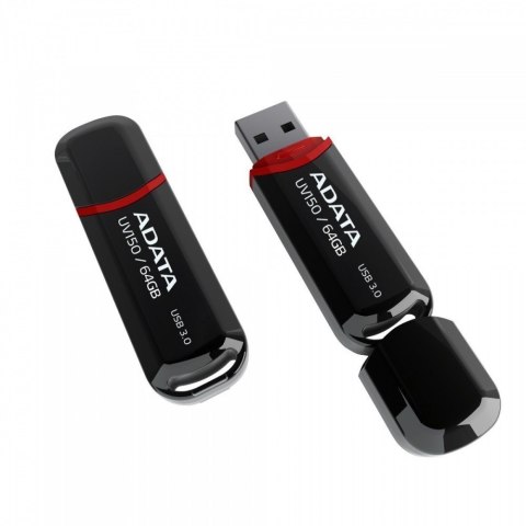 ADATA | UV150 | 64 GB | USB 3.0 | Czarny ADATA | UV150 | 64 GB | USB 3.0 | Czarny