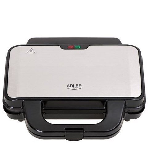 Adler | AD 3043 | Opiekacz do kanapek | 900 W | Liczba talerzy 1 | Liczba ciastek 2 | Czarny Adler | AD 3043 | Opiekacz do kanapek | 900 W | Liczba talerzy 1 | Liczba ciastek 2 | Czarny