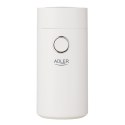 Adler | AD 4446ws | Młynek do kawy | 150 W | Pojemność ziaren kawy 75 g | Liczba filiżanek szt. | Biały