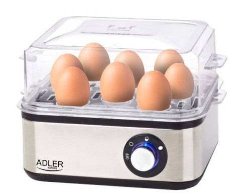 Adler | Bojler do jajek | AD 4486 | Stal nierdzewna | 800 W Adler | Bojler do jajek | AD 4486 | Stal nierdzewna | 800 W