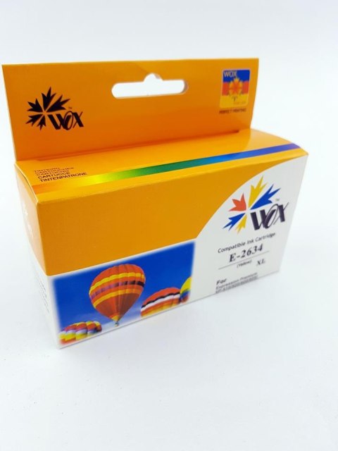 Tusz Wox Yellow EPSON T2634 (26XL) zamiennik C13T26344010 Tusz Wox Yellow EPSON T2634 (26XL) zamiennik C13T26344010