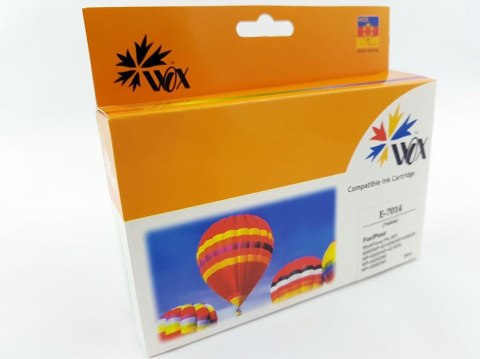 Tusz Wox Yellow Epson T7014 zamiennik C13T70144010 Tusz Wox Yellow Epson T7014 zamiennik C13T70144010