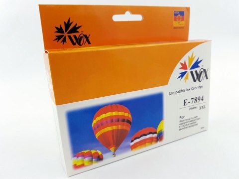 Tusz Wox Yellow Epson T7894 zamiennik C13T789440 Tusz Wox Yellow Epson T7894 zamiennik C13T789440