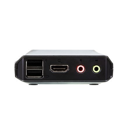 Aten | 2-portowy przełącznik KVM USB 4K HDMI ze zdalnym przełącznikiem portów | CS22H-AT | Miesiące gwarancji Aten | 2-portowy przełącznik KVM USB 4K HDMI ze zdalnym przełącznikiem portów | CS22H-AT | Miesiące gwarancji