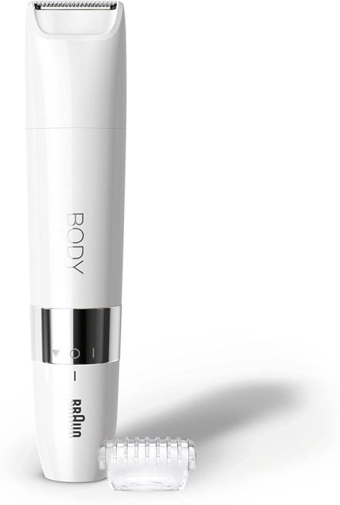 Braun | BS1000 | Mini trymer do ciała | Czas pracy (maks.) min | Żywotność żarówki (miga) Nie dotyczy | Liczba poziomów mocy 1 | Braun | BS1000 | Mini trymer do ciała | Czas pracy (maks.) min | Żywotność żarówki (miga) Nie dotyczy | Liczba poziomów mocy 1 |