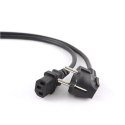 Cablexpert | Kabel zasilający | Zasilanie IEC 60320 C13 | Zasilanie CEE 7/7 | 3 m | Czarny