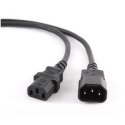 Cablexpert | Przedłużacz zasilania | 3-biegunowy kabel zasilania | 3-biegunowy kabel zasilania | 1,8 m