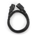 Cablexpert | Przedłużacz zasilania | 3-biegunowy kabel zasilania | 3-biegunowy kabel zasilania | 1,8 m