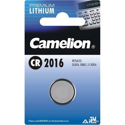Camelion | CR2016 | Litowy | 1 szt. | CR2016-BP1 Camelion | CR2016 | Litowy | 1 szt. | CR2016-BP1