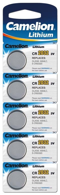 Camelion | CR2032 | Lit | 5 szt. | CR2032-BP5 Camelion | CR2032 | Lit | 5 szt. | CR2032-BP5