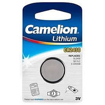 Camelion | CR2430 | Litowo-jonowy | 1 szt. | CR2430-BP1 Camelion | CR2430 | Litowo-jonowy | 1 szt. | CR2430-BP1