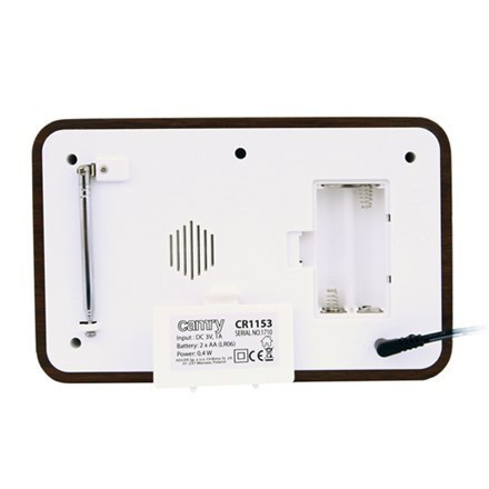 Camry | CR 1153 | 5 W | Biały/biały | Radio cyfrowe Camry | CR 1153 | 5 W | Biały/biały | Radio cyfrowe