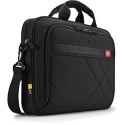 Case Logic | Pasuje do rozmiaru 15 " | DLC115 | Messenger - Briefcase | Czarny | Pasek na ramię