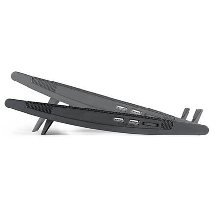 Deepcool | Laptop cooler Wind Pal FS , slim, portabel , highe performance, two 140mm fans, 2 xUSB Hub, up tp 17" | 382x262x46mm Deepcool | Laptop cooler Wind Pal FS , slim, portabel , highe performance, two 140mm fans, 2 xUSB Hub, up tp 17" | 382x262x46mm