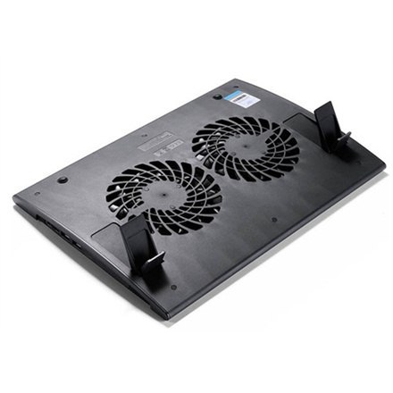 Deepcool | Laptop cooler Wind Pal FS , slim, portabel , highe performance, two 140mm fans, 2 xUSB Hub, up tp 17" | 382x262x46mm Deepcool | Laptop cooler Wind Pal FS , slim, portabel , highe performance, two 140mm fans, 2 xUSB Hub, up tp 17" | 382x262x46mm