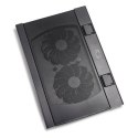 Deepcool | Laptop cooler Wind Pal FS , slim, portabel , highe performance, two 140mm fans, 2 xUSB Hub, up tp 17" | 382x262x46mm