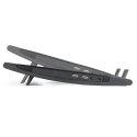 Deepcool | Laptop cooler Wind Pal FS , slim, portabel , highe performance, two 140mm fans, 2 xUSB Hub, up tp 17" | 382x262x46mm
