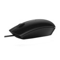 Dell | Mysz optyczna | Mysz optyczna | MS116 | przewodowa | czarna