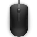 Dell | Mysz optyczna | Mysz optyczna | MS116 | przewodowa | czarna