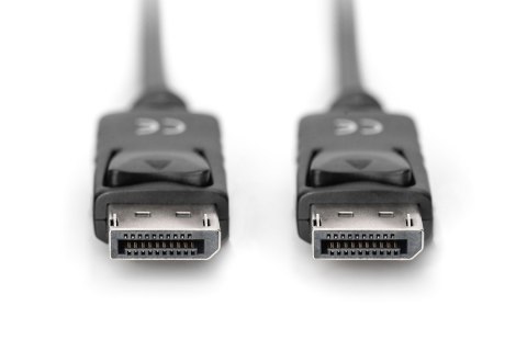Digitus | Kabel DisplayPort | Męski | 20-pinowy DisplayPort | Męski | 20-pinowy DisplayPort | 1 m | Czarny Digitus | Kabel DisplayPort | Męski | 20-pinowy DisplayPort | Męski | 20-pinowy DisplayPort | 1 m | Czarny