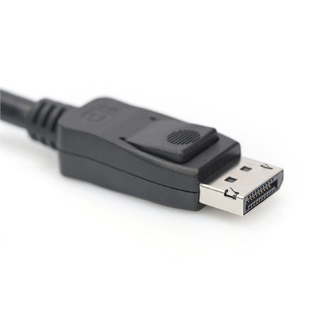Digitus | Kabel DisplayPort | Męski | 20-pinowy DisplayPort | Męski | Czarny | 20-pinowy DisplayPort | 1 m Digitus | Kabel DisplayPort | Męski | 20-pinowy DisplayPort | Męski | Czarny | 20-pinowy DisplayPort | 1 m