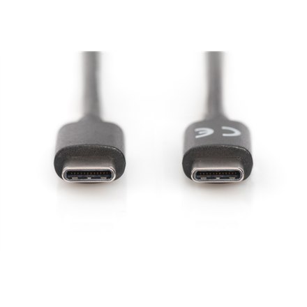 Digitus | Kabel USB-C | Męski | 24-pinowy USB-C | Męski | Czarny | 24-pinowy USB-C | 1,8 m Digitus | Kabel USB-C | Męski | 24-pinowy USB-C | Męski | Czarny | 24-pinowy USB-C | 1,8 m