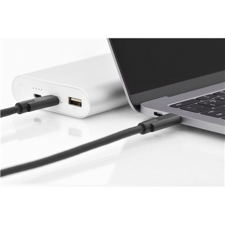 Digitus | Kabel USB-C | Męski | 24-pinowy USB-C | Męski | Czarny | 24-pinowy USB-C | 1 m Digitus | Kabel USB-C | Męski | 24-pinowy USB-C | Męski | Czarny | 24-pinowy USB-C | 1 m