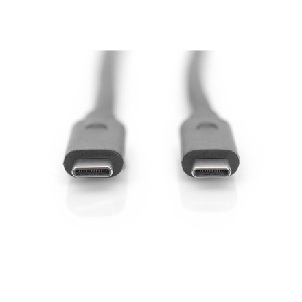 Digitus | Kabel USB-C | Męski | 24-pinowy USB-C | Męski | Czarny | 24-pinowy USB-C | 1 m Digitus | Kabel USB-C | Męski | 24-pinowy USB-C | Męski | Czarny | 24-pinowy USB-C | 1 m