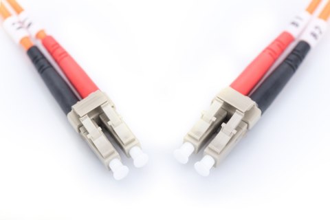 Digitus | Kabel miedziany | Łącze światłowodowe | Męski | LC wielomodowy | Męski | LC wielomodowy | Pomarańczowy | 3 m Digitus | Kabel miedziany | Łącze światłowodowe | Męski | LC wielomodowy | Męski | LC wielomodowy | Pomarańczowy | 3 m