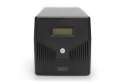 Digitus | Line-Interactive UPS | Line-Interactive UPS DN-170076, 2000VA/1200W 12V/9Ah x2 bateria, 4x CEE 7/7, USB, RS232, RJ45,L
