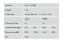 Digitus | Patch cable | Fibre optic | Male | SC multi-mode | Male | LC multi-mode | Blue | 1 m