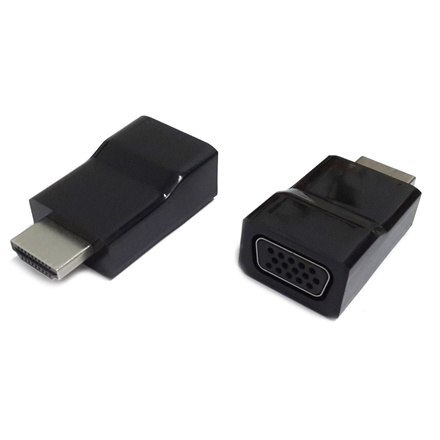 Adapter wideo Gembird | 19 pin HDMI Typ A | Męski | 15 pin HD D-Sub (HD-15) | Żeński Adapter wideo Gembird | 19 pin HDMI Typ A | Męski | 15 pin HD D-Sub (HD-15) | Żeński