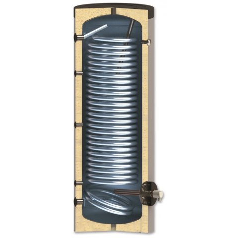 Enameled Water Heater 300L with Heat Exchanger 3.3 m Enameled Water Heater 300L with Heat Exchanger 3.3 m