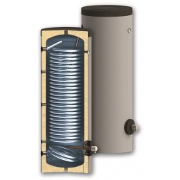 Enameled Water Heater 300L with Heat Exchanger 3.3 m