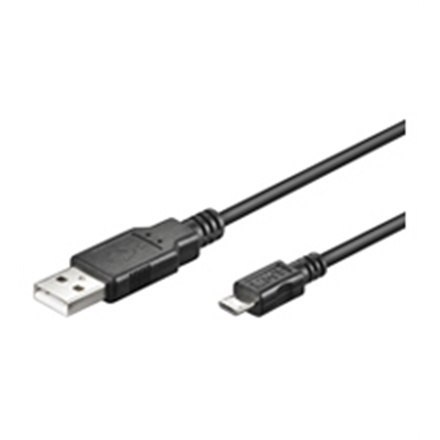 Kabel USB Logilink | Męski 5-pin Micro-USB Typ B | Męski Czarny 4-pin USB Typ A | 1,8 m | Gwarancja 24 m Kabel USB Logilink | Męski 5-pin Micro-USB Typ B | Męski Czarny 4-pin USB Typ A | 1,8 m | Gwarancja 24 m