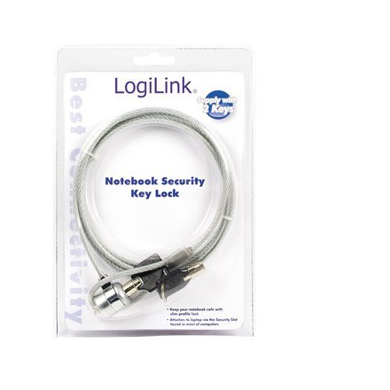 Logilink | Blokada bezpieczeństwa notebooka | 1,5 m Logilink | Blokada bezpieczeństwa notebooka | 1,5 m