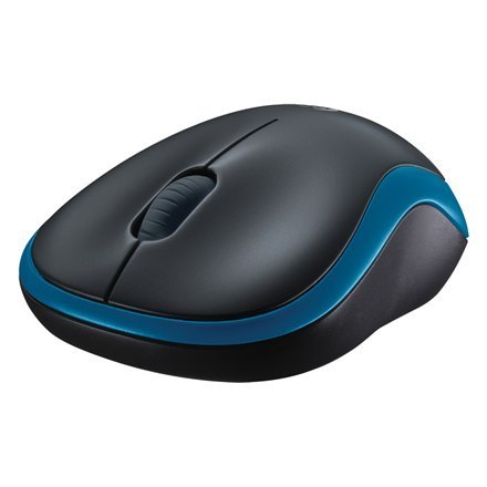 Logitech | Mysz | M185 | Bezprzewodowa | Niebiesko-czarna Logitech | Mysz | M185 | Bezprzewodowa | Niebiesko-czarna