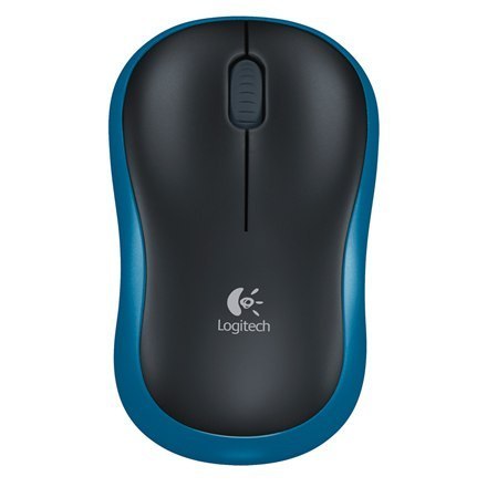 Logitech | Mysz | M185 | Bezprzewodowa | Niebiesko-czarna Logitech | Mysz | M185 | Bezprzewodowa | Niebiesko-czarna