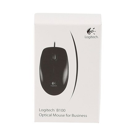 Logitech | Myszka | B100 | Przewodowa | Czarna Logitech | Myszka | B100 | Przewodowa | Czarna