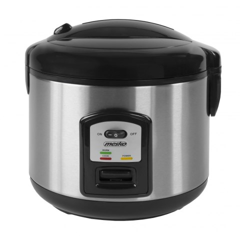 Mesko | MS 6411 | Urządzenie do gotowania ryżu | 1000 W | 1,5 L | Czarny/stal nierdzewna Mesko | MS 6411 | Urządzenie do gotowania ryżu | 1000 W | 1,5 L | Czarny/stal nierdzewna