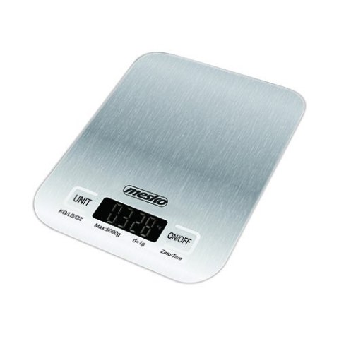 Mesko | Waga kuchenna | MS 3169 biały | Maksymalna waga (udźwig) 5 kg | Podziałka 1 g | Typ wyświetlacza | Inox/Biały Mesko | Waga kuchenna | MS 3169 biały | Maksymalna waga (udźwig) 5 kg | Podziałka 1 g | Typ wyświetlacza | Inox/Biały