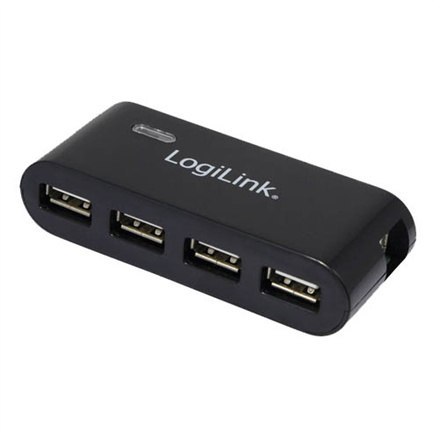 Peripheral sharing and hubs | Hub | Ports Qty 4 | Black Peripheral sharing and hubs | Hub | Ports Qty 4 | Black