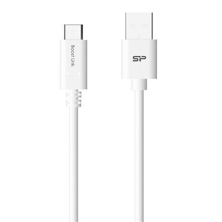 Kabel Silicon Power | USB-C | Męski | 4-pinowy mini-USB typu A | Męski | Biały | 24-pinowy USB-C | 1 m Kabel Silicon Power | USB-C | Męski | 4-pinowy mini-USB typu A | Męski | Biały | 24-pinowy USB-C | 1 m