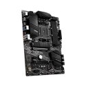 MSI | B550-A PRO | Rodzina procesorów AMD | Gniazdo procesora AM4 | DDR4 DIMM | Gniazda pamięci 4 | Obsługiwane interfejsy dyskó
