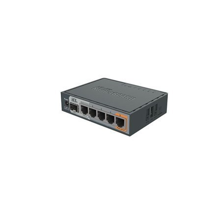 Mikrotik Wired Ethernet Router RB760iGS, hEX S, Dual Core 880MHz CPU, 256MB RAM, 16 MB (MicroSD), 5xGigabit LAN, 1xSFP, USB, IPs Mikrotik Wired Ethernet Router RB760iGS, hEX S, Dual Core 880MHz CPU, 256MB RAM, 16 MB (MicroSD), 5xGigabit LAN, 1xSFP, USB, IPs
